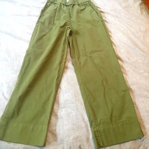 Everlane The Easy Pant size 6 in color Fern